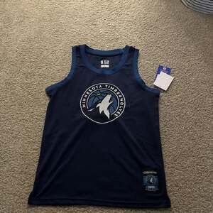NBA Navy Minnesota Timberwolves Sleeveless Jersey